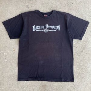 Vintage Black Harley Davidson Tee Shirt